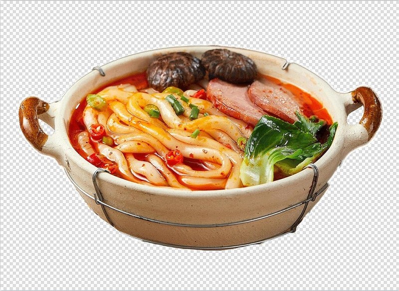 砂锅土豆粉PNG素材